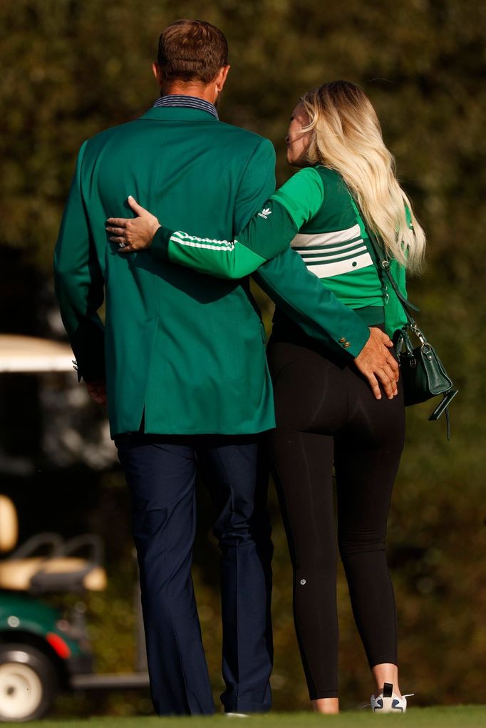 Dustin Johnson, Paulina Gretzky