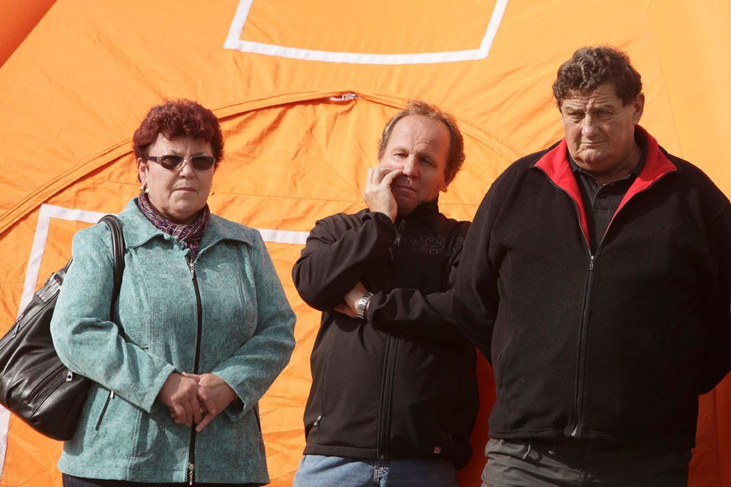 Kampaň ČSSD v Ivanovicích na Hané 2012