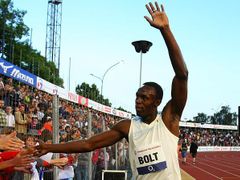 Usain Bolt: Nejrychlejší letošní dvoustovka v podání nejrychlejšího stovkaře na světě.