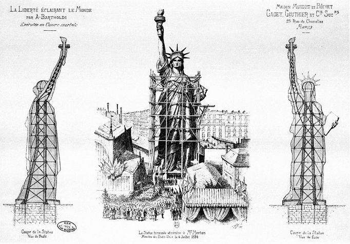 Uplynulo 135 let od položení základního kamene k výstavbě legendární Sochy Svobody, která patří dodnes ke klíčovým dominantám New Yorku.