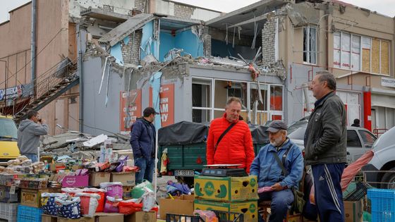 Fotograf získal povolení vstoupit do okupovaného Chersonu. Pořídil ojedinělé snímky