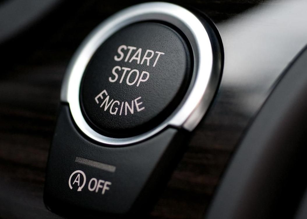 Start&stop systém - tlačítko
