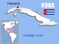 Mapa - Kuba