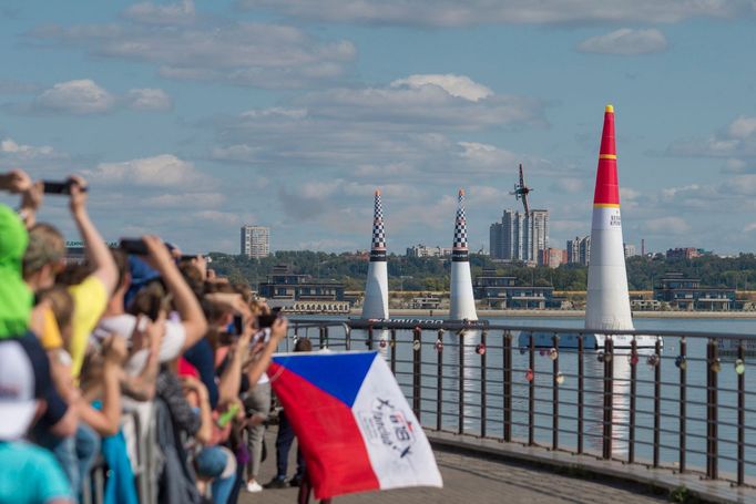 Čeští fanoušci na závodě Red Bull Air Race v Kazani 2018