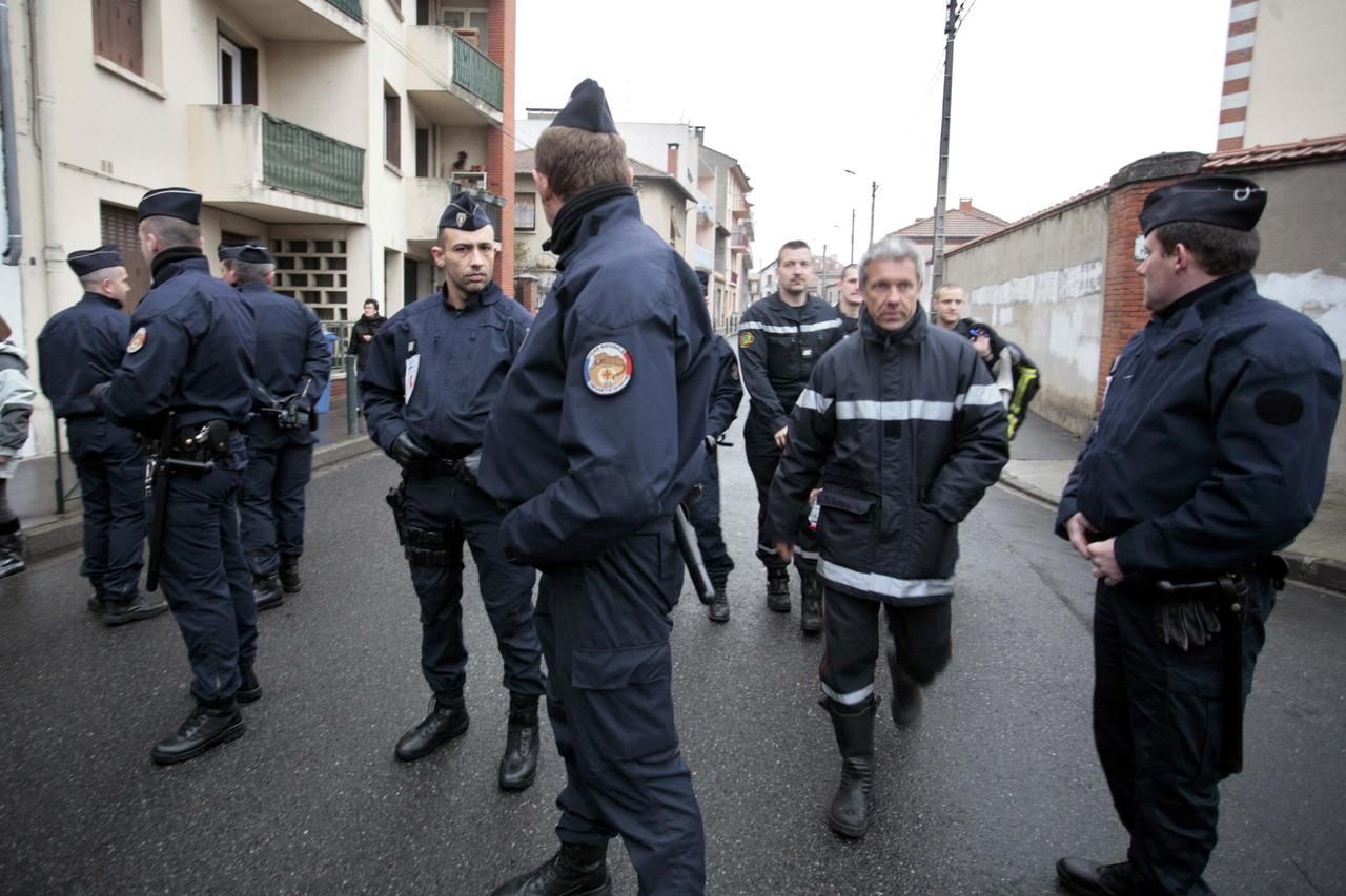 Policejní zátah proti černému střelci v Toulouse