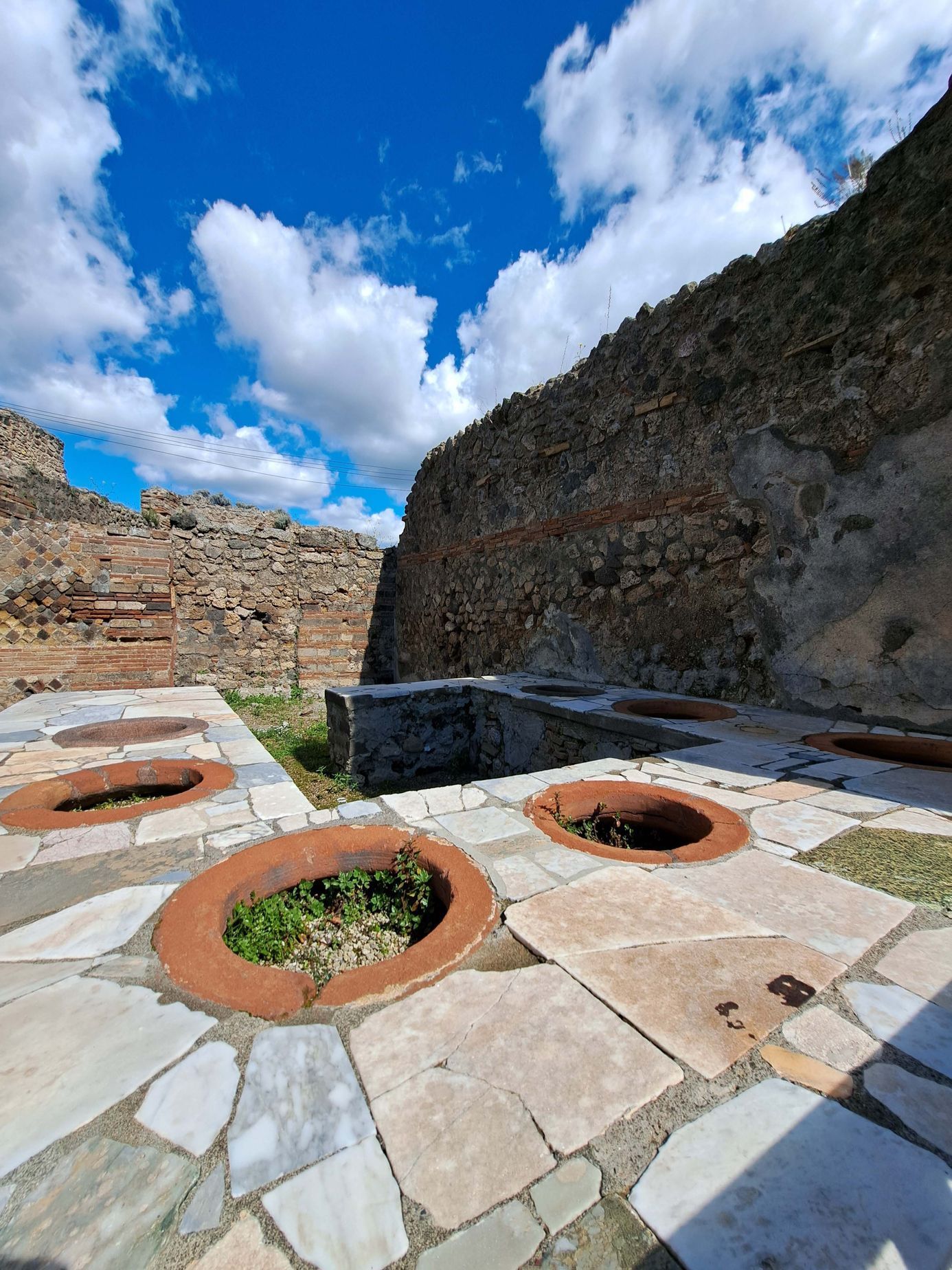 Itálie, Neapol. Pompeje. cestopis, památky