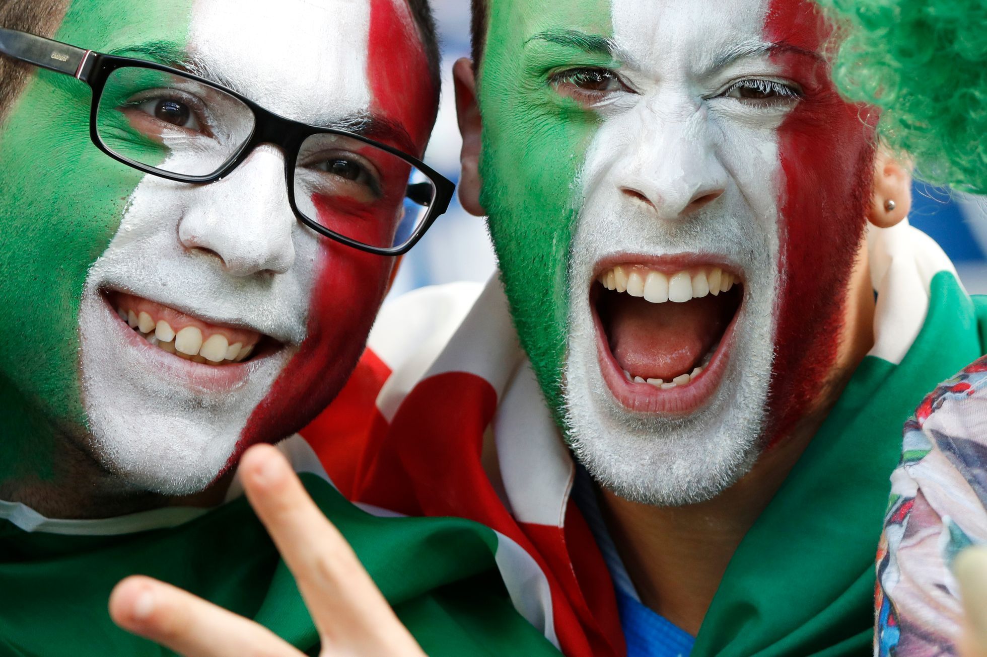 Euro 2016, Německo-Itálie: italští fanoušci