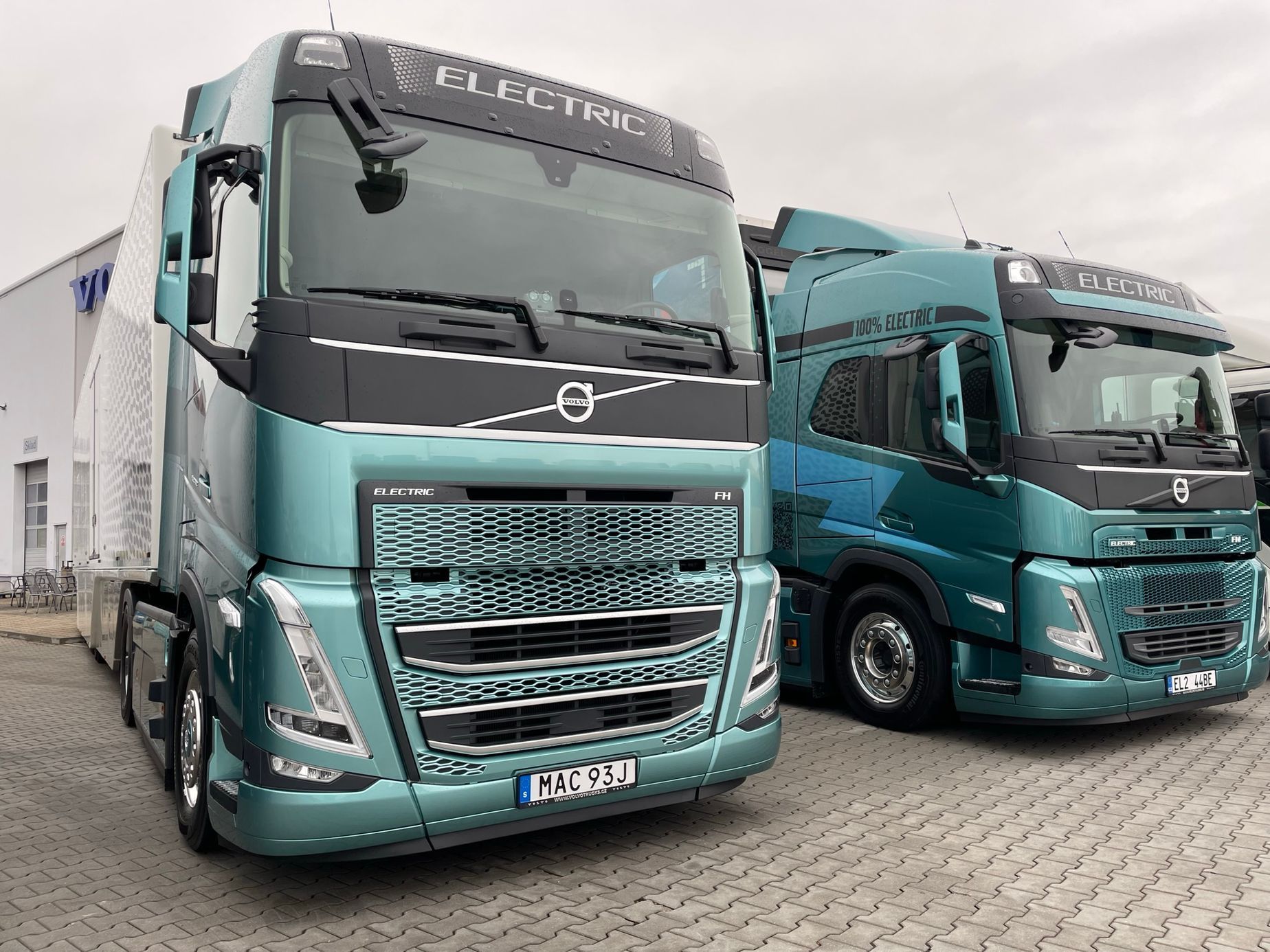 Kamion, elektrický kamion, Volvo Truck