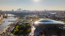 Zaryadye park with a multifunctional concert complex Moscow, Russia