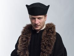 Matěj Hádek jako Jan Hus.
