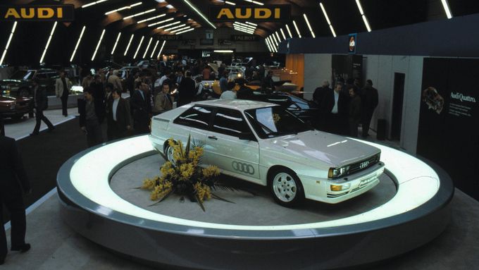 Audi Quattro mělo premiéru před čtyřiceti lety.