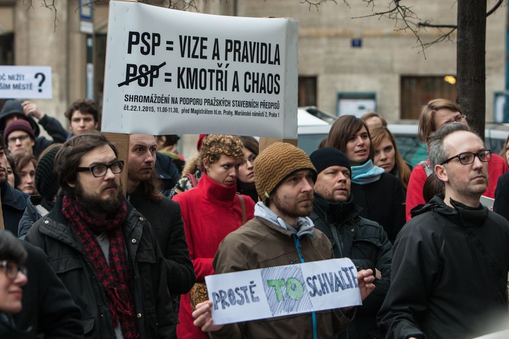 Demonstrace za zachování PSP
