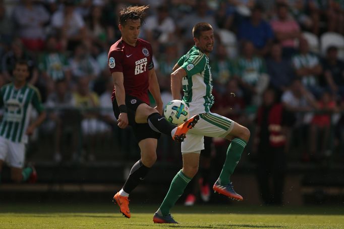 fotbal, HET liga 2017/2018, Bohemians 1905 - Sparta, Josef Šural