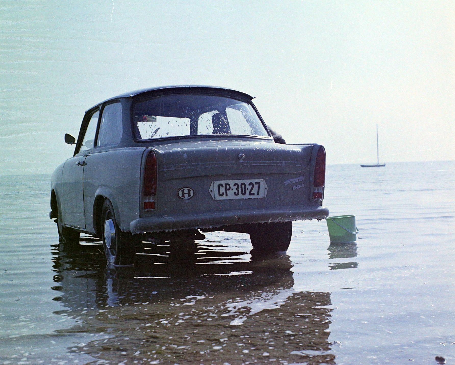 Trabant u Balatonu