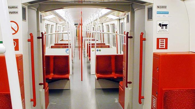 Vídeňské metro, ilustrační foto.