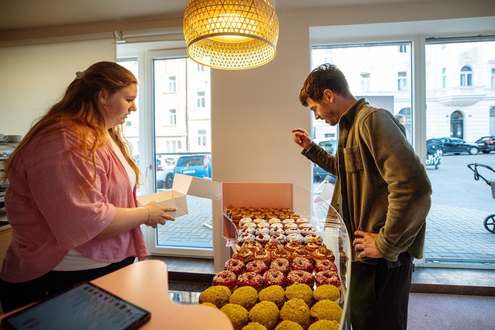 Kobliha, podnik, pečivo, sladké, koblihy, pekárna, cukrárna, Praha, Vršovice, Brno