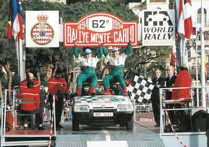 120 let Škody Motorsport - Pavel Sibera, Škoda Favorit 136 L (Rallye Monte Carlo 1994)