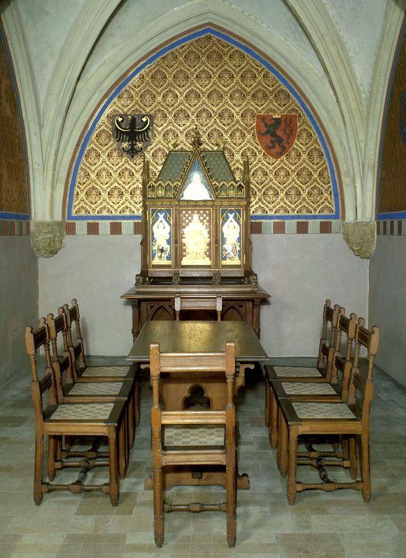 Výstava korunovačních klenotů ve Vladislavském sále