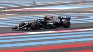 Valtteri Bottas, Mercedes v kvalifikaci na VC Francie F1 2021