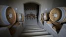 The interior of a wine cave of a for sale, $37 million dollar luxury home at One Pelican Hill Road North is seen in Newport Beach, California April 13, 2012. It has 17 bathrooms, a 17-car garage, marbled floors, gold leaf ceilings, a vineyard, horse stables, tennis courts and a lake - and occupies the largest parcel of residential real estate on southern California's exclusive Newport Coast.