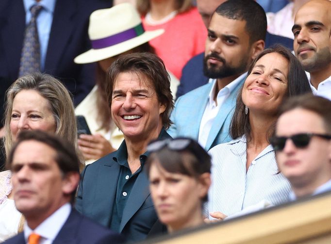 Wimbedon 2024, finále žen (Tom Cruise)