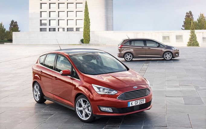 Faceliftem procházejí obě verze rodinného MPV Ford C-Max.