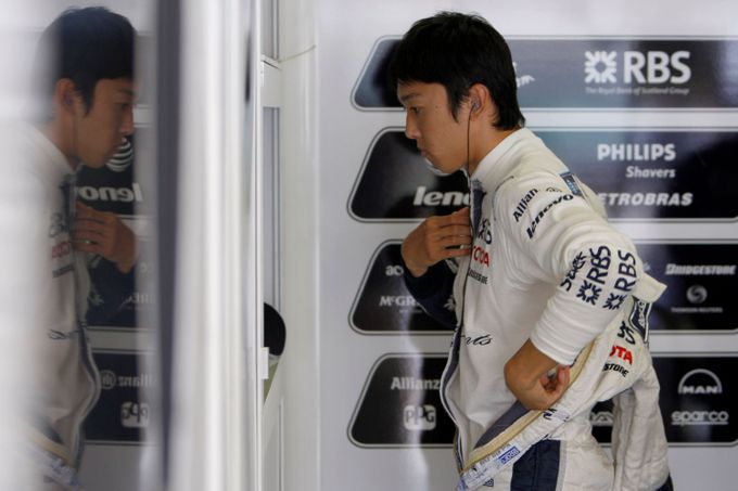 F1, VC Francie 2008: Kazuki Nakadžima, Williams