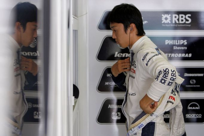 F1, VC Francie 2008: Kazuki Nakadžima, Williams