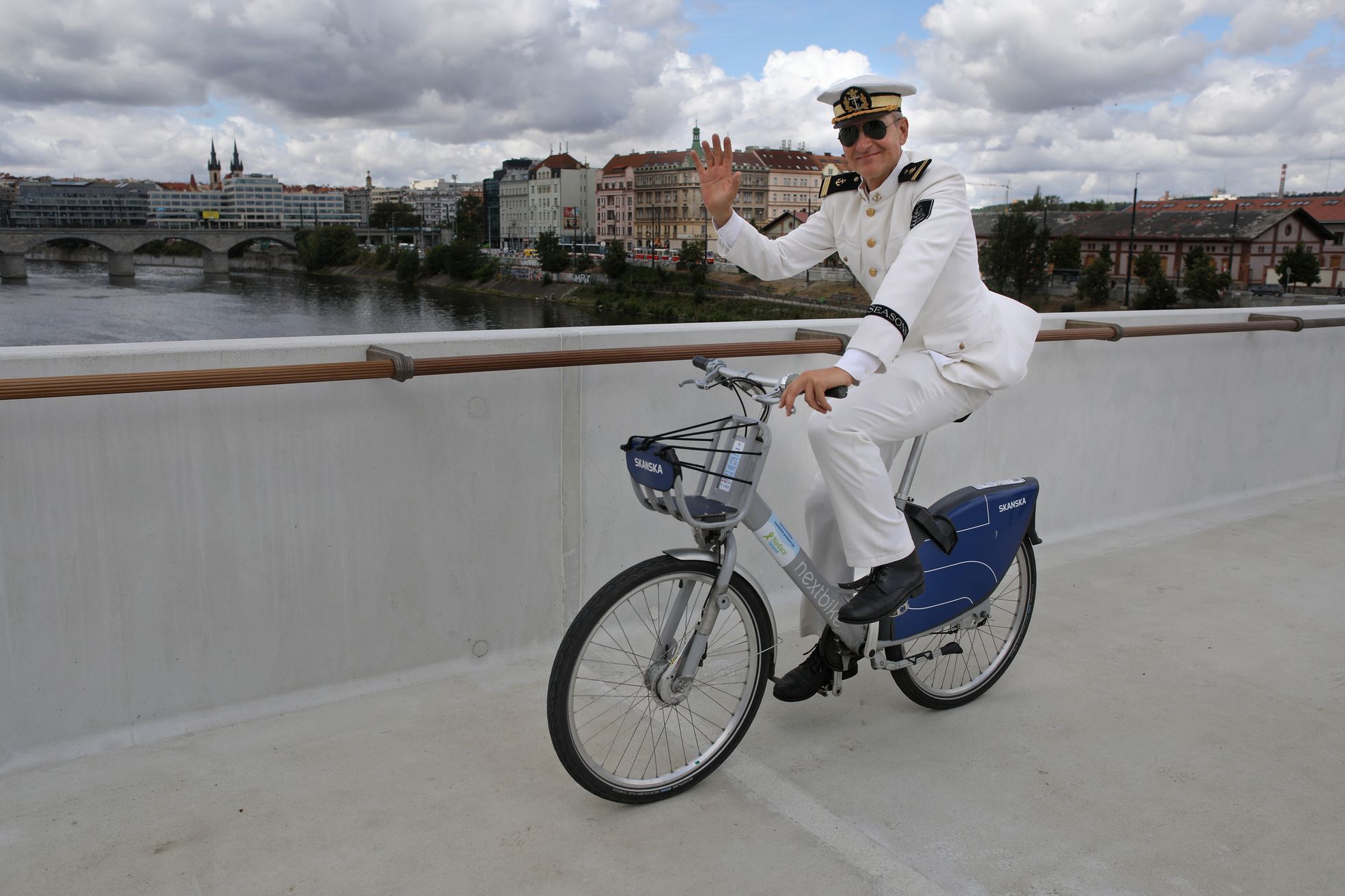 Štvanická lávka otevření