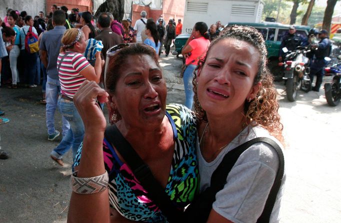 Nepokoje vězňů ve venezuelské Valencii, které si vyžádaly desítky mrtvých - březen 2018