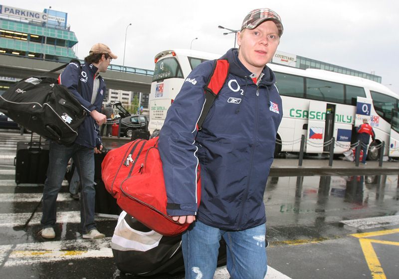 Odlet hokejové reprezentace do Kanady