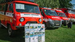 Den ruské hasičské techniky