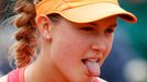 Eugenie Bouchard na French Open 2014