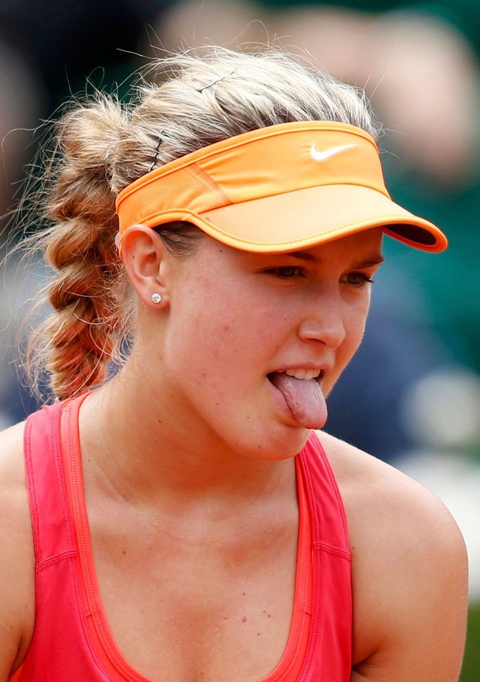 Eugenie Bouchard na French Open 2014