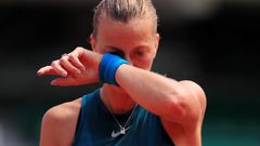 Petra Kvitová v prvním kole French Open 2018