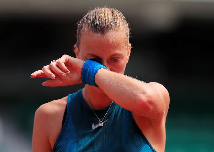 Petra Kvitová v prvním kole French Open 2018