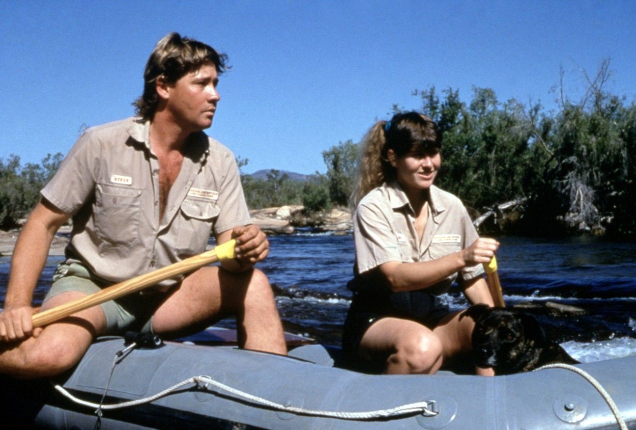 Fotogalerie / Steve Irwin / Tak vypadal ten pravý "Krokodýl Dundee". Vzpomínka na dobrodruha Steva Irwina