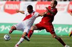 Bída. Čeští fotbalisté se štěstím remizovali s Peru