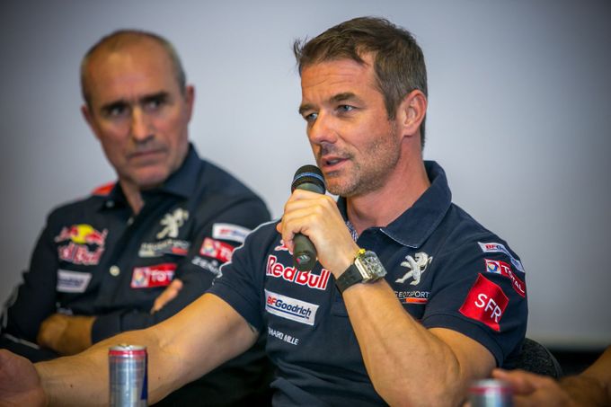 Peugeot před Rallye Dakar 2018: Stéphane Peterhansel a Sébastien Loeb