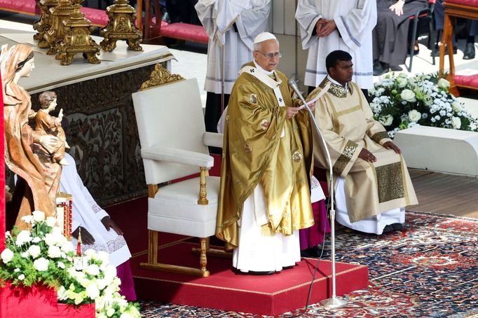 Papež Lev XIV. při kanonizační mši ve Vatikánu prohlásil za svatého Itala Carla Acutise.