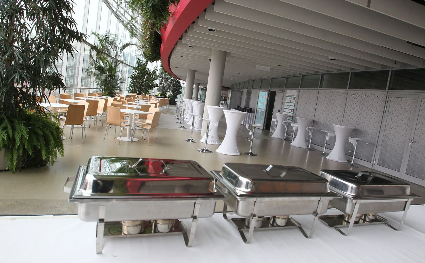 před utkáním finále Davisova poháru mezi Českem a Španělskem