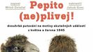 Obálka knihy Pepito (ne)plivej, která popisuje záchranu exotického zvířete vysočinskými skauty.