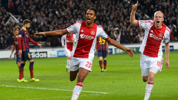 Fotbalisté Ajaxu zaskočili Barcelonu především v prvním poločase
