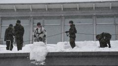 Sněhová kalamita v Německu a Rakousku
