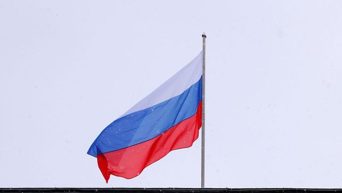 Vlajka Ruské federace.