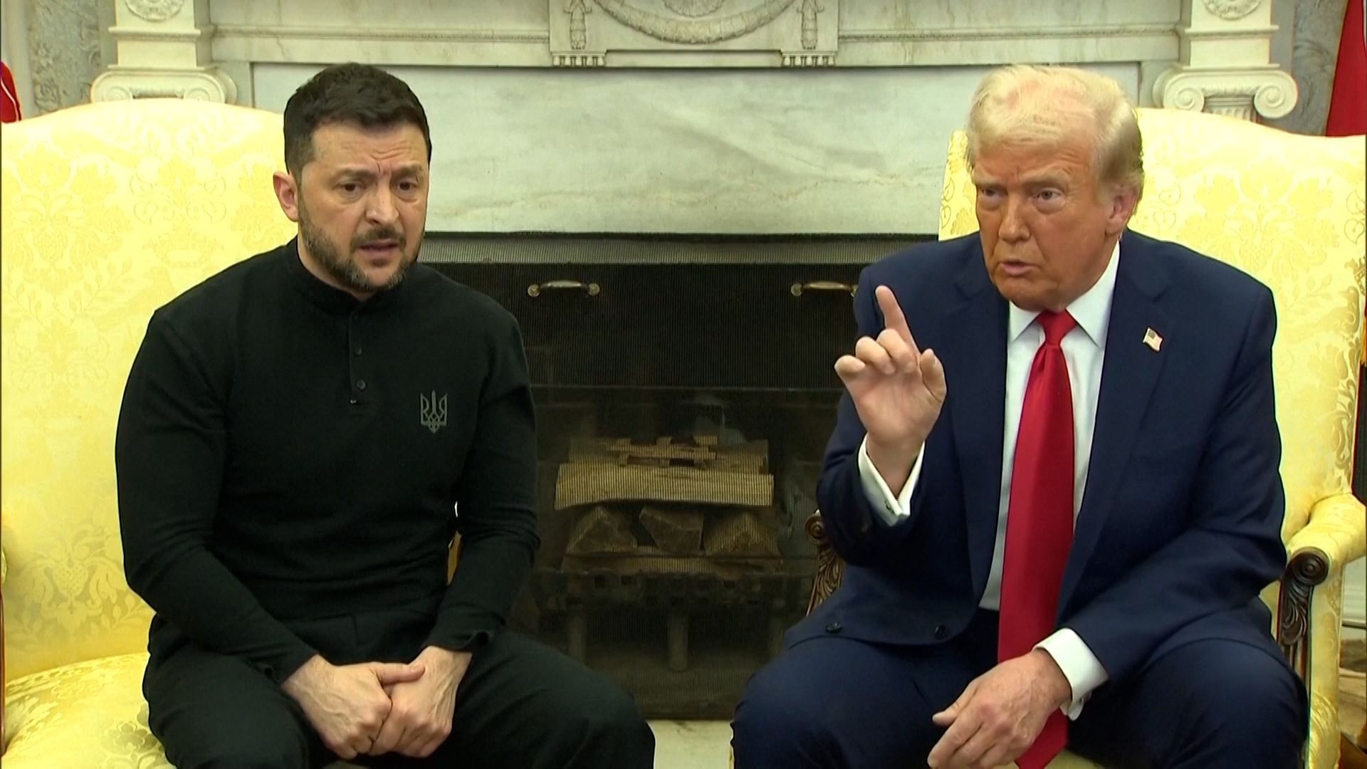 Hádka Trumpa se Zelenským.