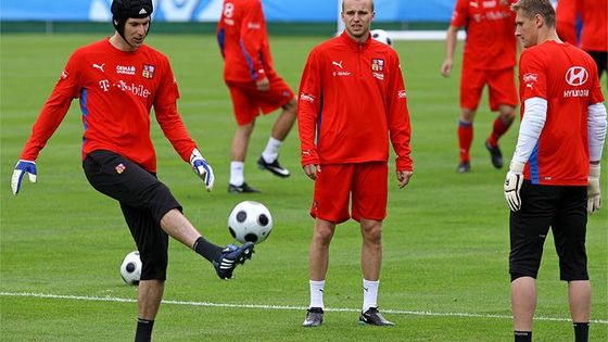 Přímo ze Seefeldu: Podívejte se, co se stalo fotbalistům na tréninku