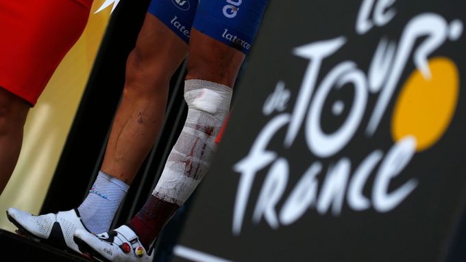 Mistr světa z roku 2012 se na Tour de France zranil při pádu v 16. etapě.