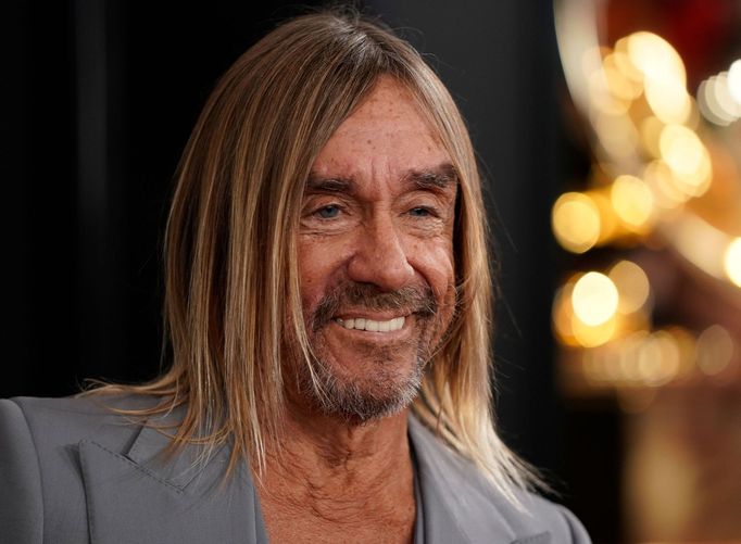 Iggy Pop na předávání cen Grammy v roce 2020.