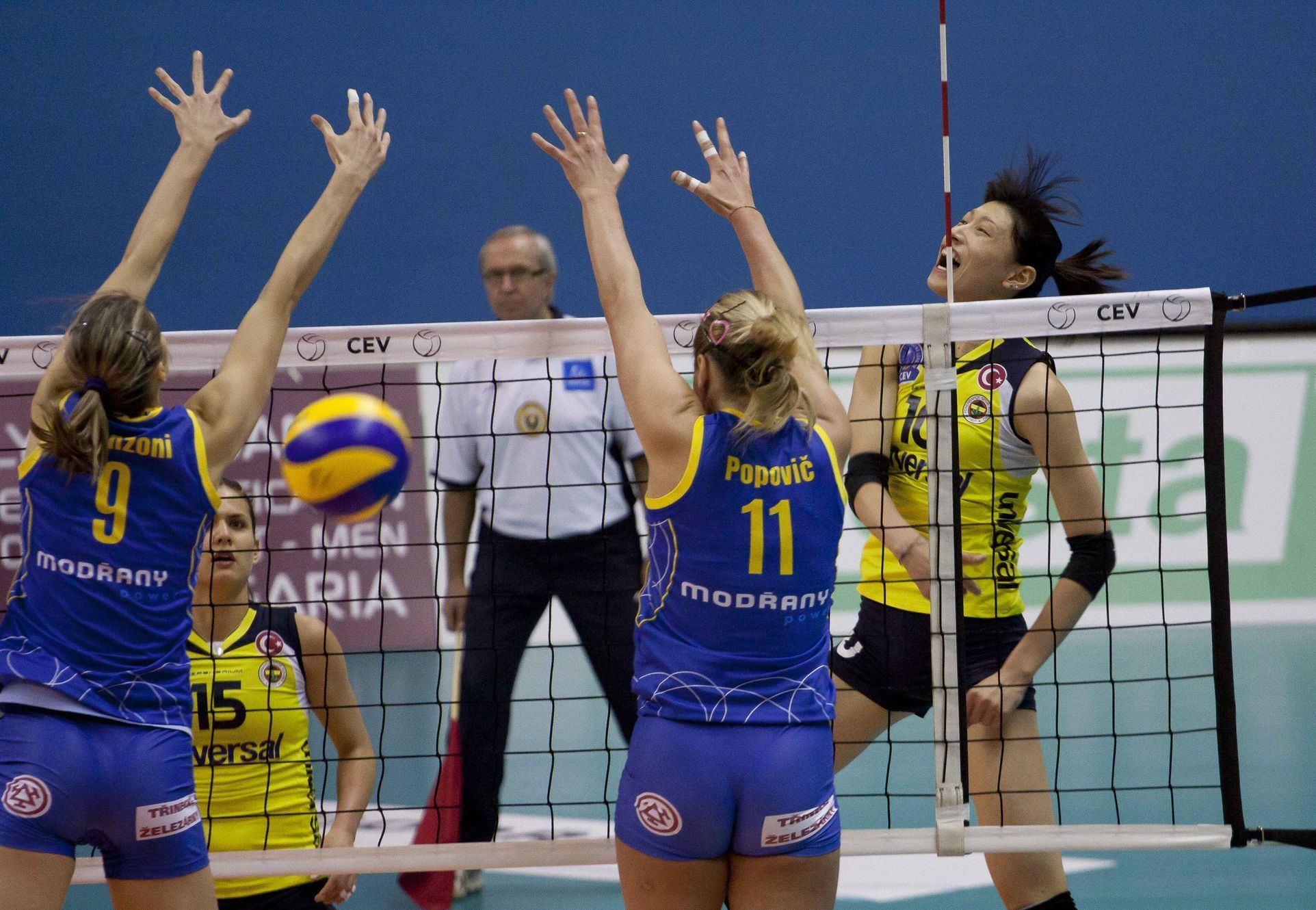 Liga mistryň: VK Prostějov - Fenerbahce Istanbul